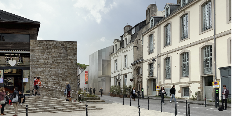 Nieto Sobejano gana el concurso para el proyecto del Museo de Bellas Artes de Vannes.